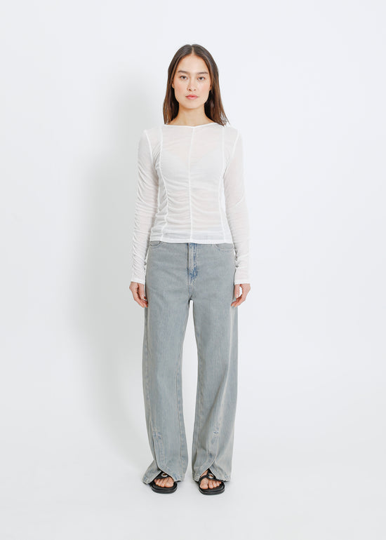 CLEM TOP / WHITE