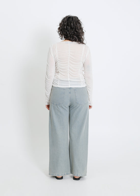 CLEM TOP / WHITE
