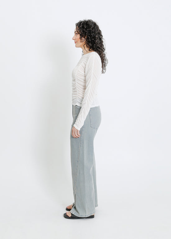 CLEM TOP / WHITE