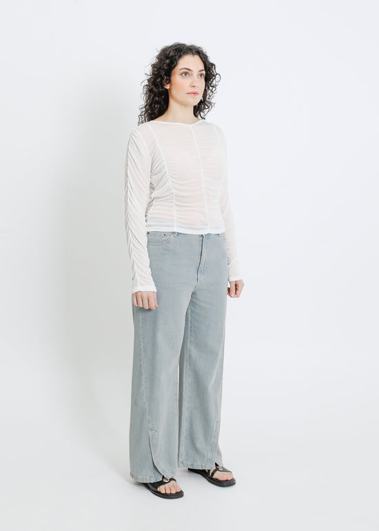 CLEM TOP / WHITE