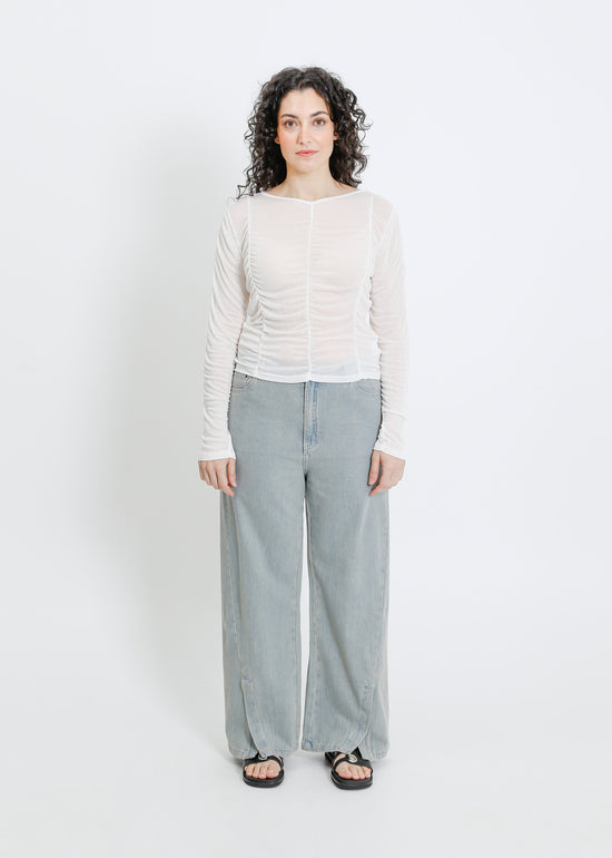 CLEM TOP / WHITE
