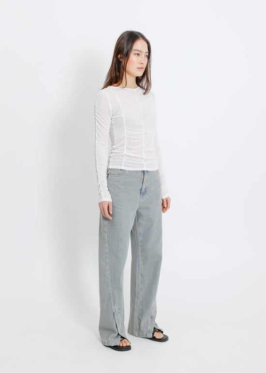 CLEM TOP / WHITE
