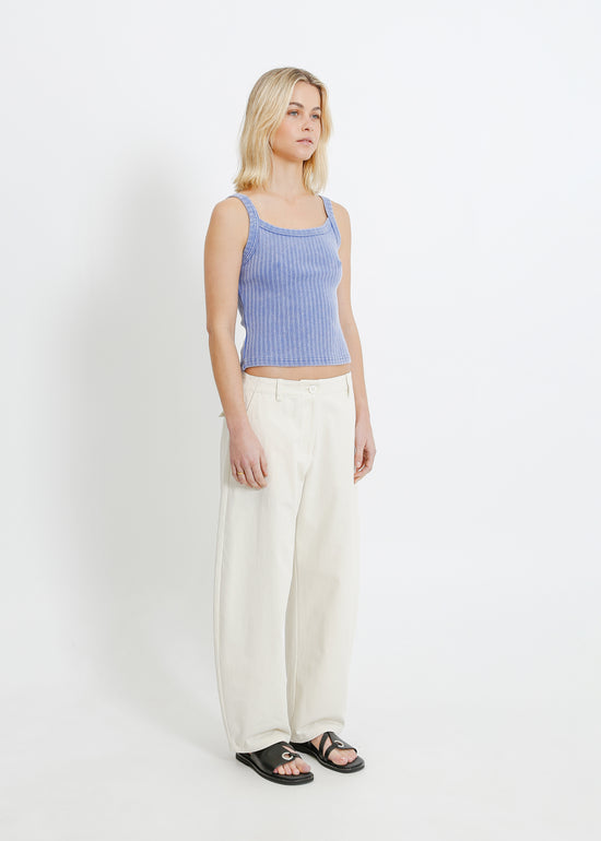 MORGAN TANK / WASHED BLUE