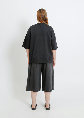 RONNIE OVERSIZE TEE / BLACK