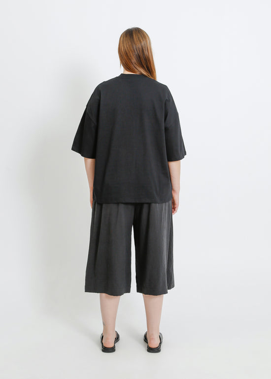 RONNIE OVERSIZE TEE / BLACK