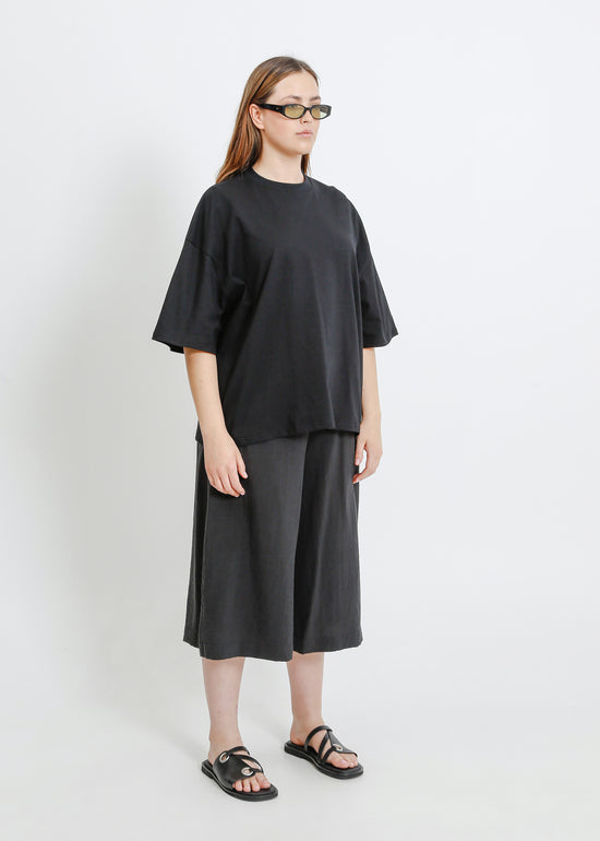 RONNIE OVERSIZE TEE / BLACK