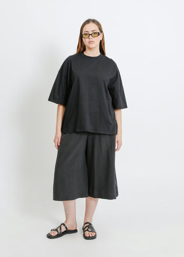 RONNIE OVERSIZE TEE / BLACK
