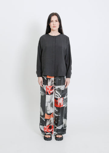 GALEN SHIRT / BLACK