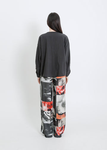 GALEN SHIRT / BLACK