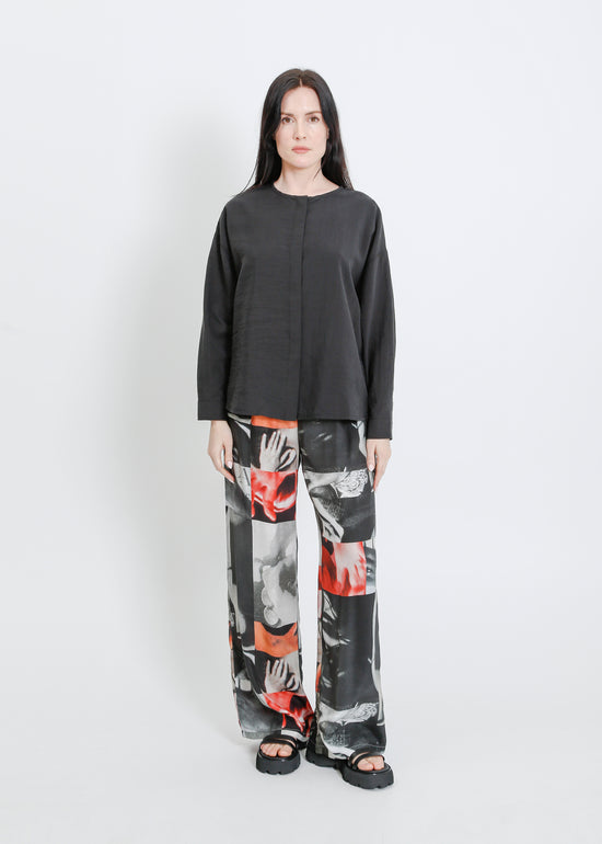 GALEN SHIRT / BLACK