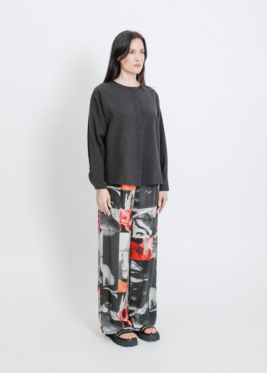 GALEN SHIRT / BLACK
