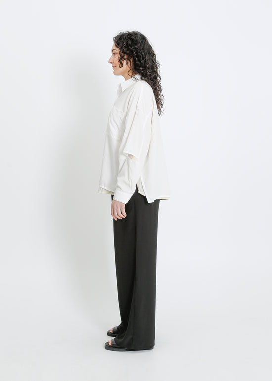 JERRY SHIRT / WHITE-CREAM