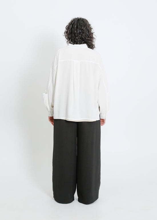 JERRY SHIRT / WHITE-CREAM