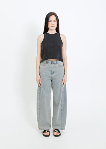 LESLIE TOP / BLACK