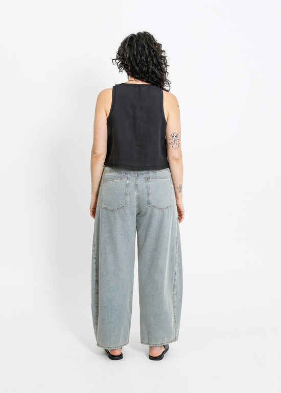 LESLIE TOP / BLACK