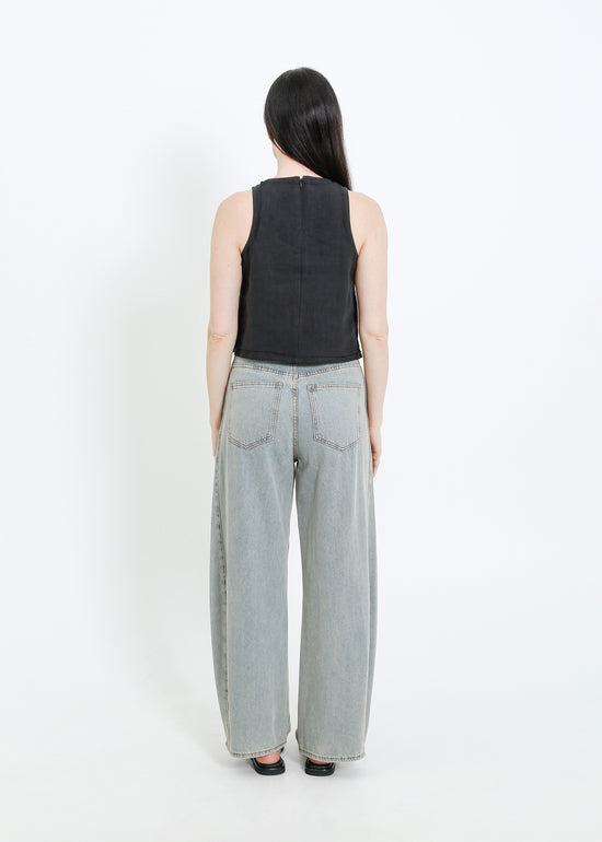 LESLIE TOP / BLACK