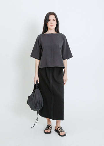 DAISY TEE / BLACK