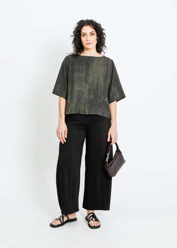DAISY TEE / WASHED KHAKI
