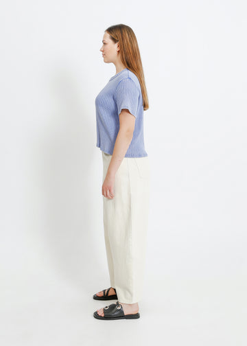 FRANKI TEE / WASHED BLUE