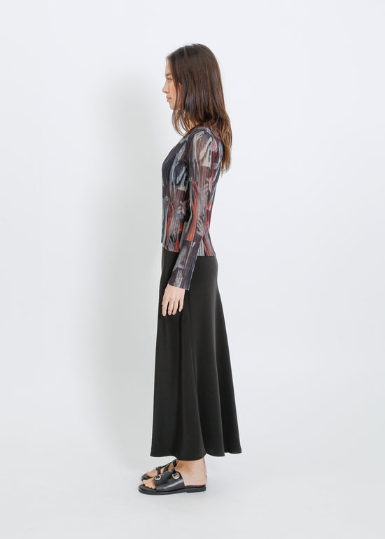 BENNIE SKIRT / ONYX
