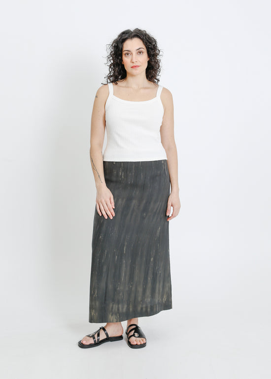 LUCA SKIRT / WASHED KHAKI