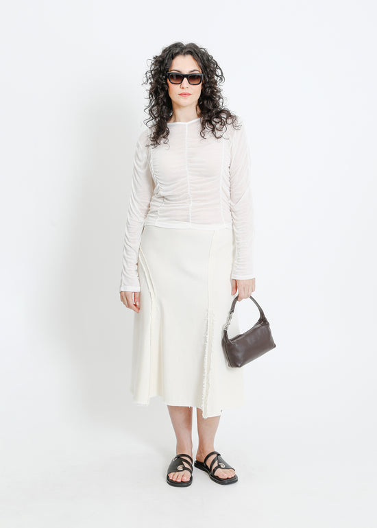 STEVIE SKIRT / CREAM