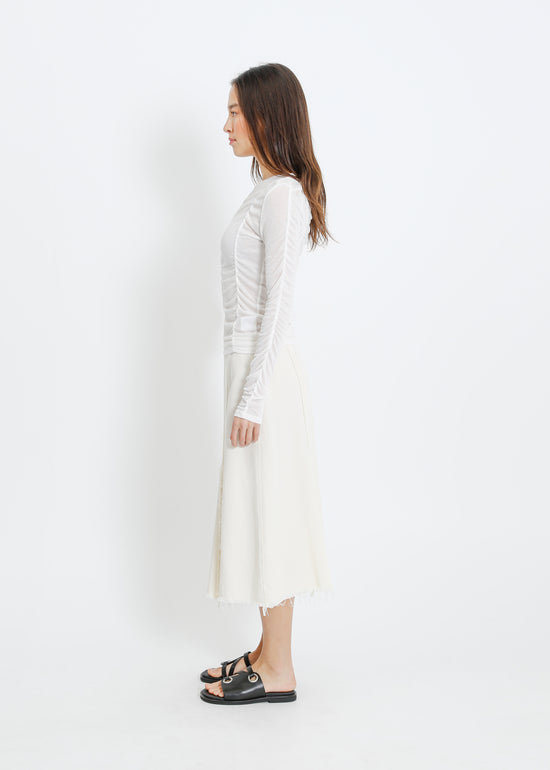 STEVIE SKIRT / CREAM