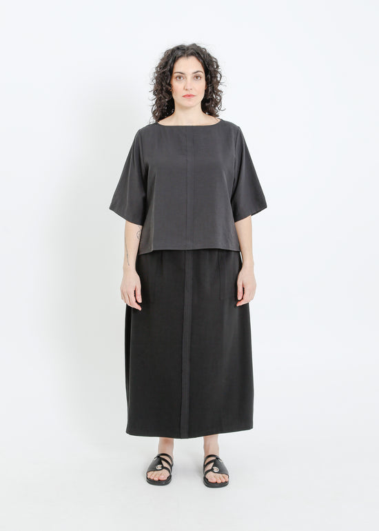 LINDSAY SKIRT / BLACK