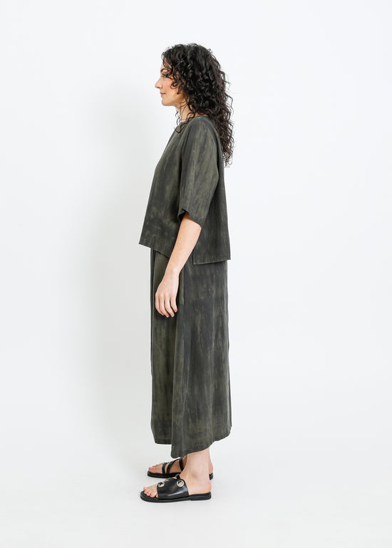 LINDSAY SKIRT / WASHED KHAKI