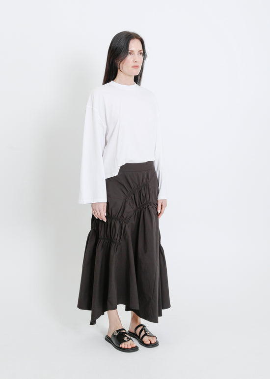 RAVEN SKIRT / BLACK