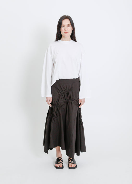 RAVEN SKIRT / BLACK