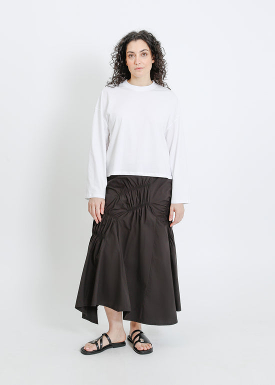 RAVEN SKIRT / BLACK