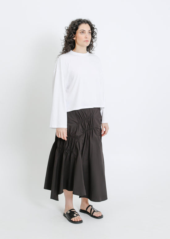 RAVEN SKIRT / BLACK