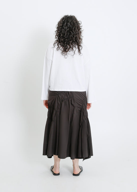 RAVEN SKIRT / BLACK