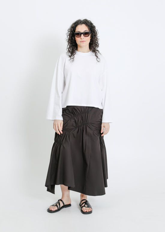 RAVEN SKIRT / BLACK