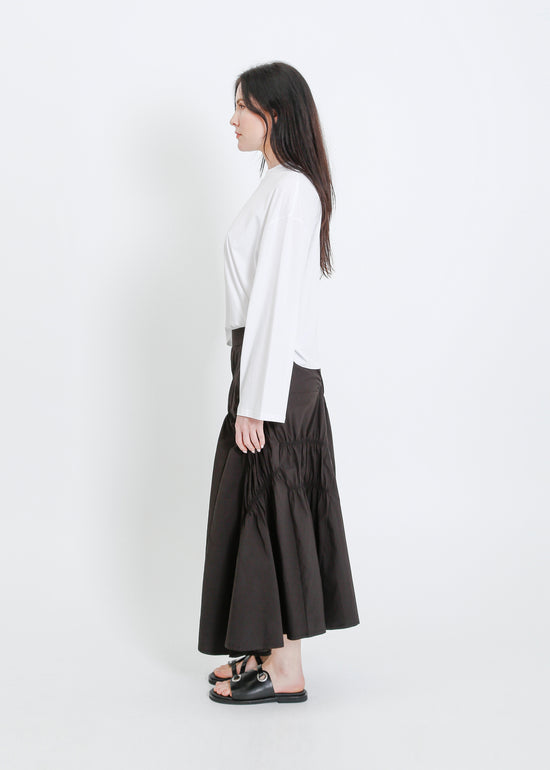 RAVEN SKIRT / BLACK