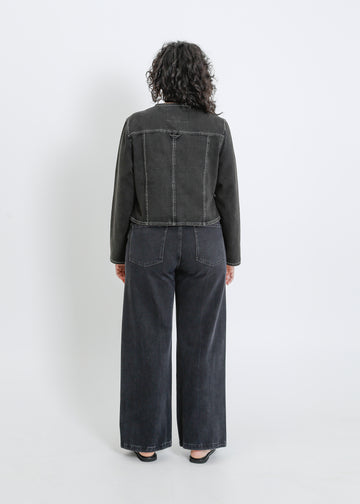 CABRERA DENIM JACKET / DIRTY BLACK WASH