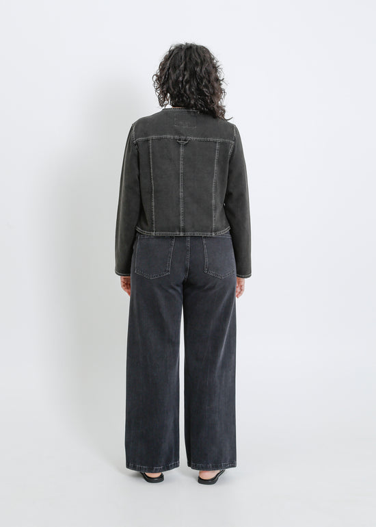 CABRERA DENIM JACKET / DIRTY BLACK WASH