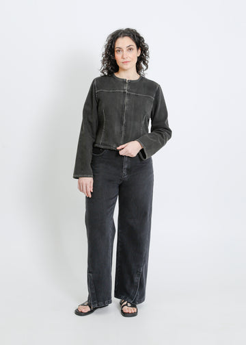 CABRERA DENIM JACKET / DIRTY BLACK WASH