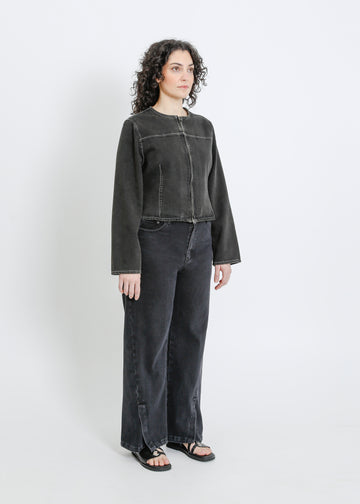 CABRERA DENIM JACKET / DIRTY BLACK WASH