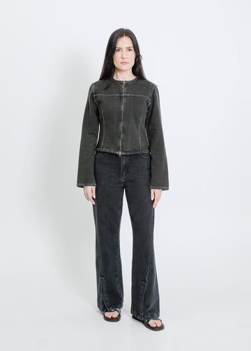 CABRERA DENIM JACKET / DIRTY BLACK WASH