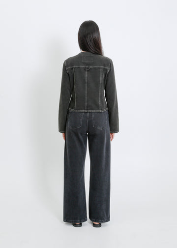 CABRERA DENIM JACKET / DIRTY BLACK WASH