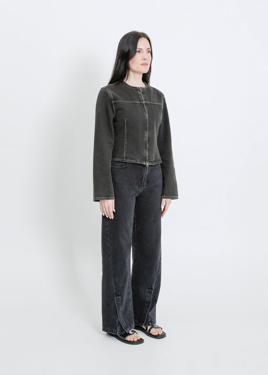 CABRERA DENIM JACKET / DIRTY BLACK WASH
