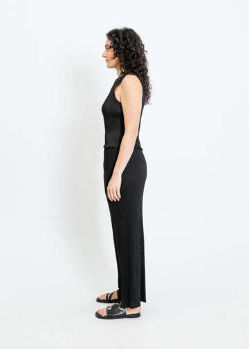 MIA PLEAT PANT / BLACK