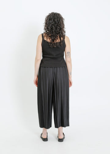 FIORA PLEAT CULOTTE / BLACK