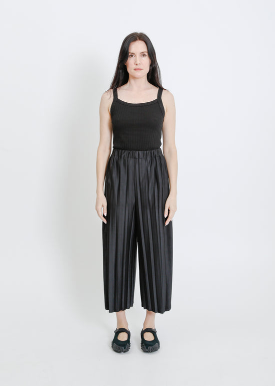 FIORA PLEAT CULOTTE / BLACK