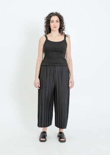 FIORA PLEAT CULOTTE / BLACK