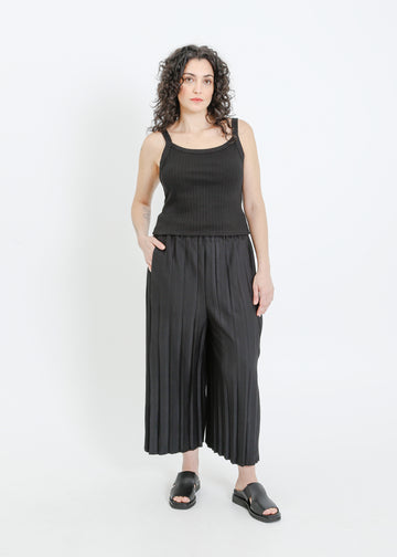 FIORA PLEAT CULOTTE / BLACK