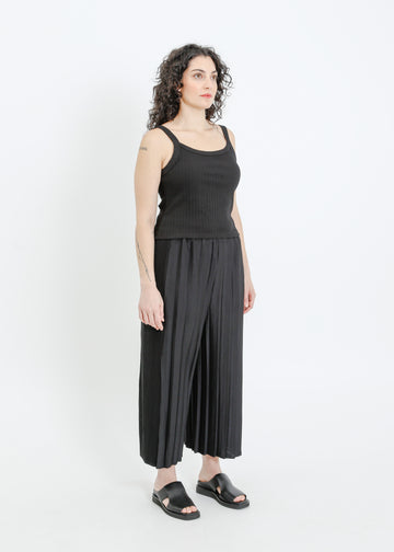 FIORA PLEAT CULOTTE / BLACK