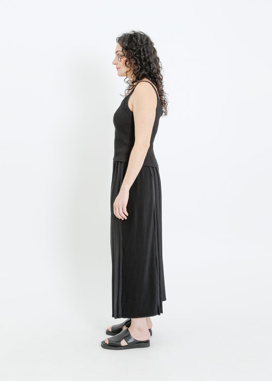 FIORA PLEAT CULOTTE / BLACK